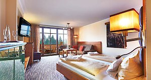 gemütliches Zimmer im Wellnesshotel Bayerischer Wald
